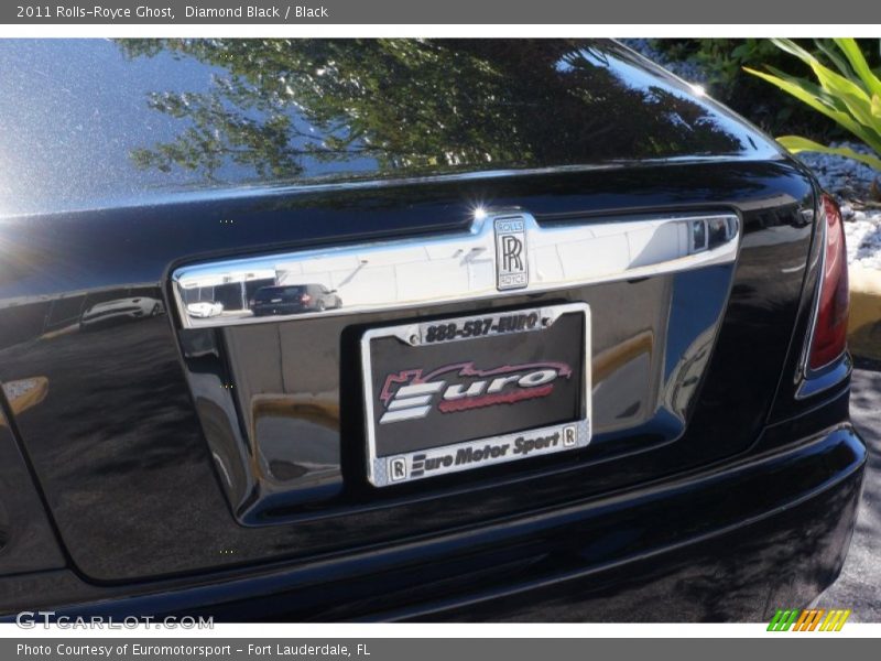 Diamond Black / Black 2011 Rolls-Royce Ghost