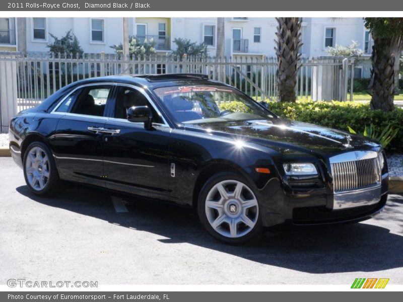 Diamond Black / Black 2011 Rolls-Royce Ghost