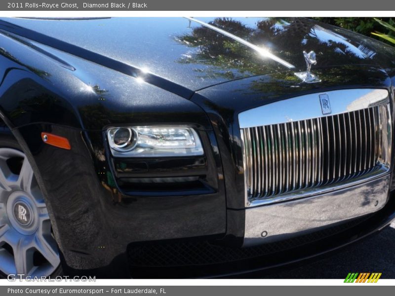 Diamond Black / Black 2011 Rolls-Royce Ghost