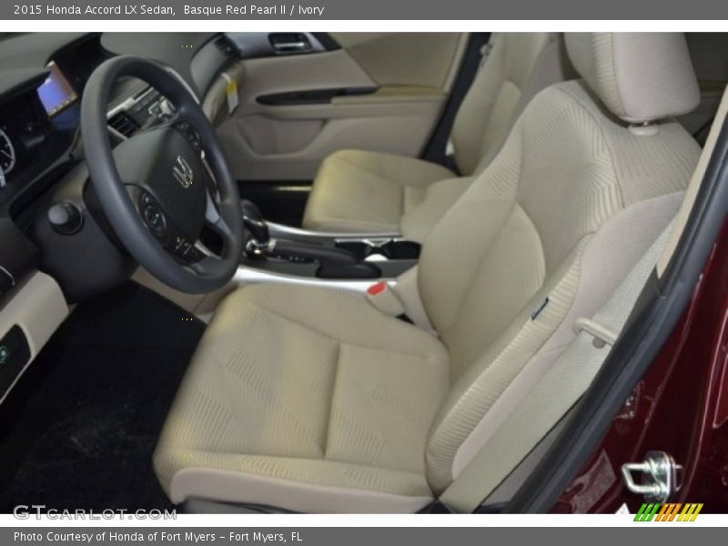 Basque Red Pearl II / Ivory 2015 Honda Accord LX Sedan