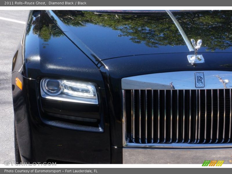Diamond Black / Black 2011 Rolls-Royce Ghost