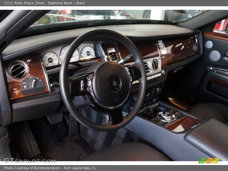 Diamond Black / Black 2011 Rolls-Royce Ghost