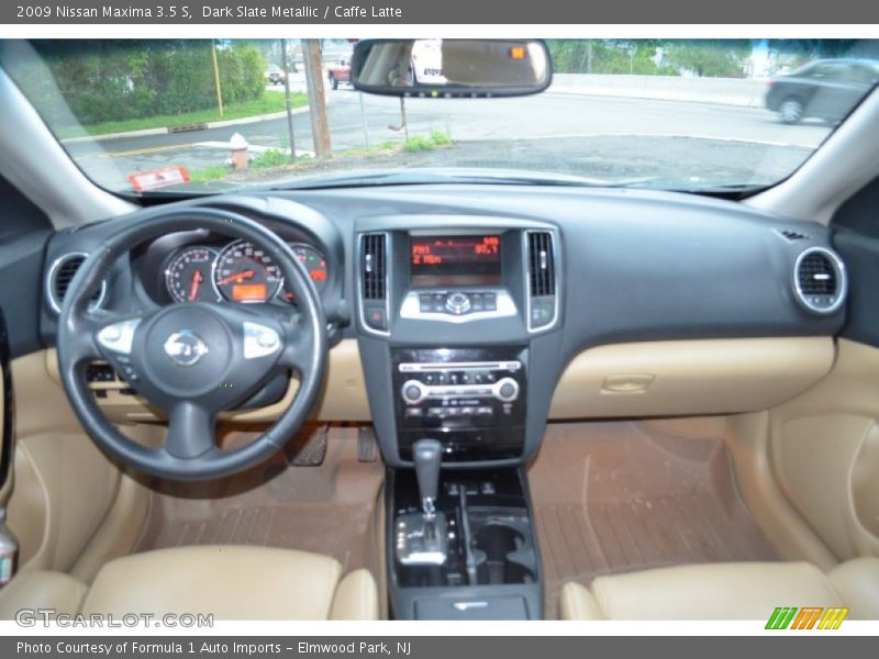 Dark Slate Metallic / Caffe Latte 2009 Nissan Maxima 3.5 S