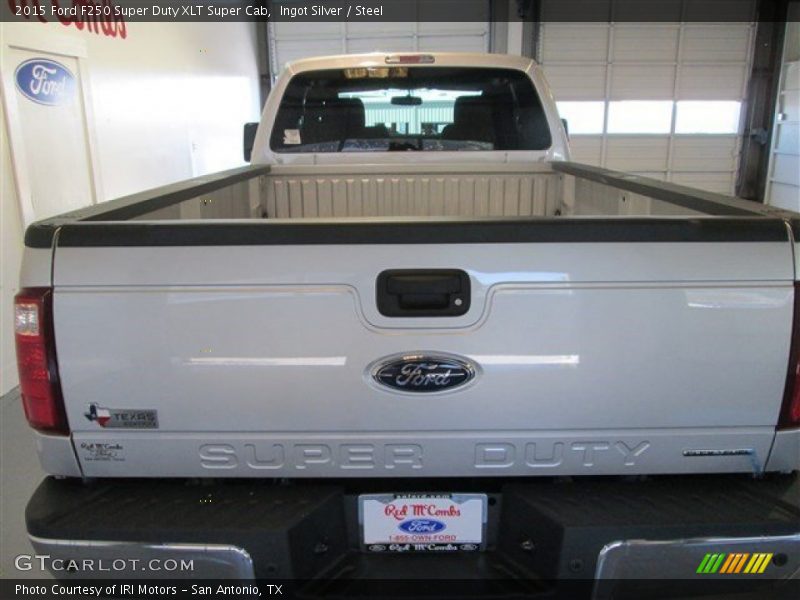 Ingot Silver / Steel 2015 Ford F250 Super Duty XLT Super Cab