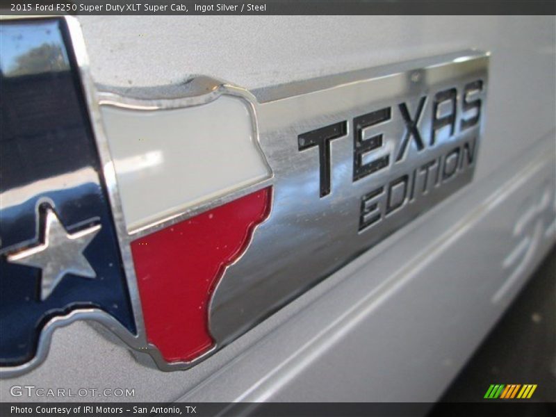 Ingot Silver / Steel 2015 Ford F250 Super Duty XLT Super Cab