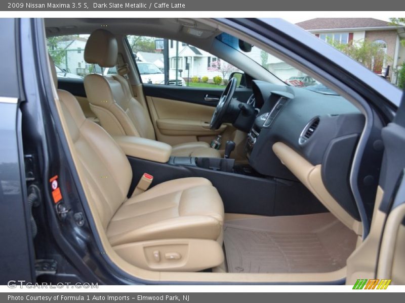 Dark Slate Metallic / Caffe Latte 2009 Nissan Maxima 3.5 S