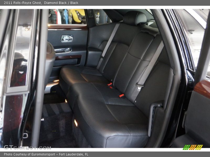 Rear Seat of 2011 Ghost 