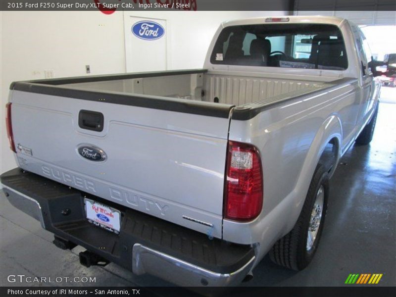 Ingot Silver / Steel 2015 Ford F250 Super Duty XLT Super Cab