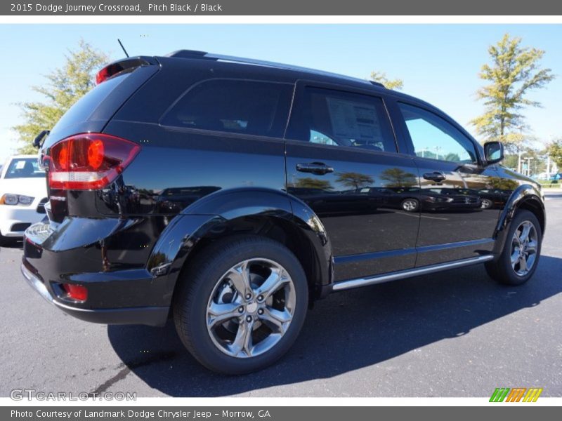 Pitch Black / Black 2015 Dodge Journey Crossroad