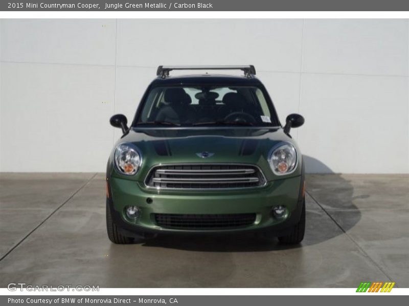 Jungle Green Metallic / Carbon Black 2015 Mini Countryman Cooper