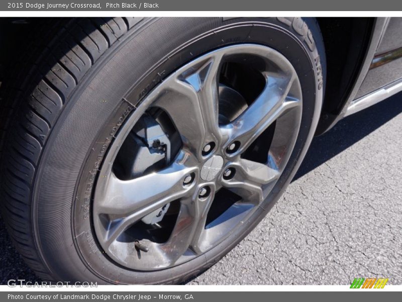 Pitch Black / Black 2015 Dodge Journey Crossroad