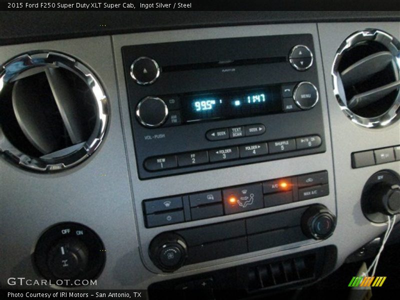 Ingot Silver / Steel 2015 Ford F250 Super Duty XLT Super Cab