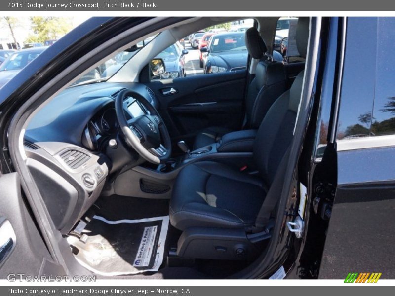 Pitch Black / Black 2015 Dodge Journey Crossroad