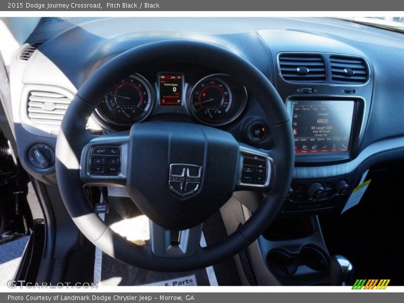 Pitch Black / Black 2015 Dodge Journey Crossroad