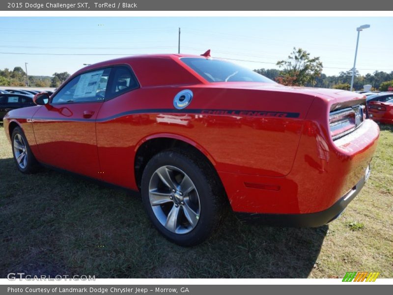 TorRed / Black 2015 Dodge Challenger SXT