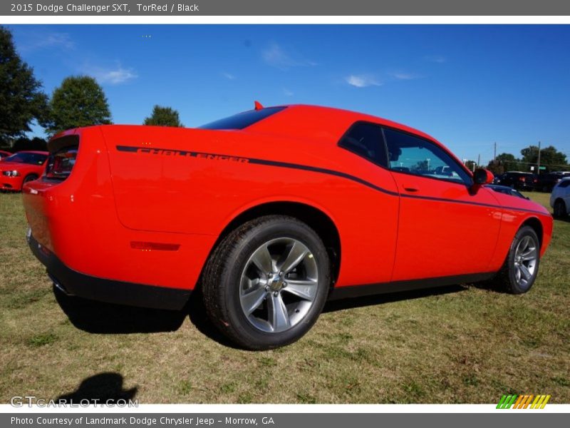 TorRed / Black 2015 Dodge Challenger SXT