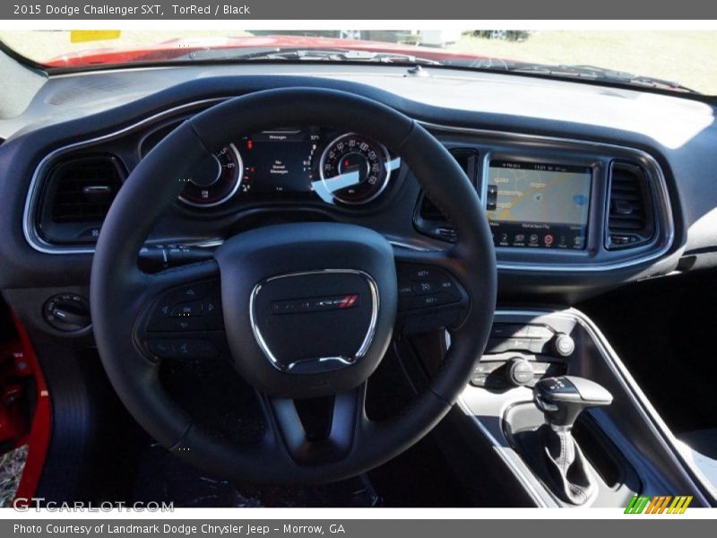 TorRed / Black 2015 Dodge Challenger SXT