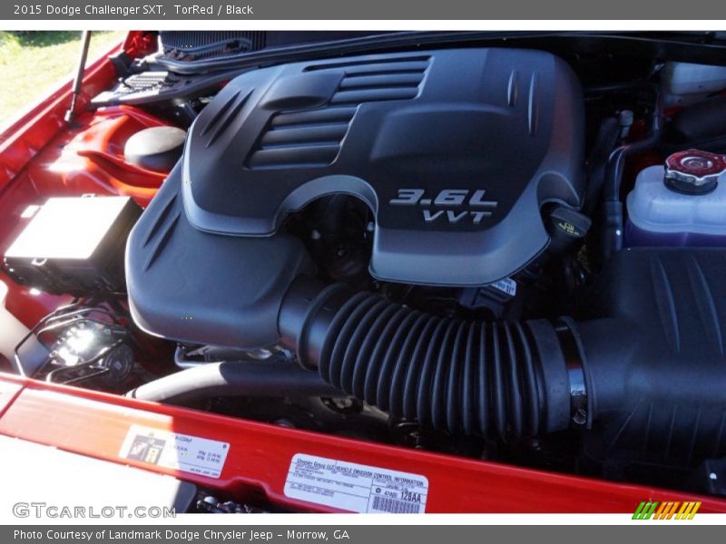 TorRed / Black 2015 Dodge Challenger SXT