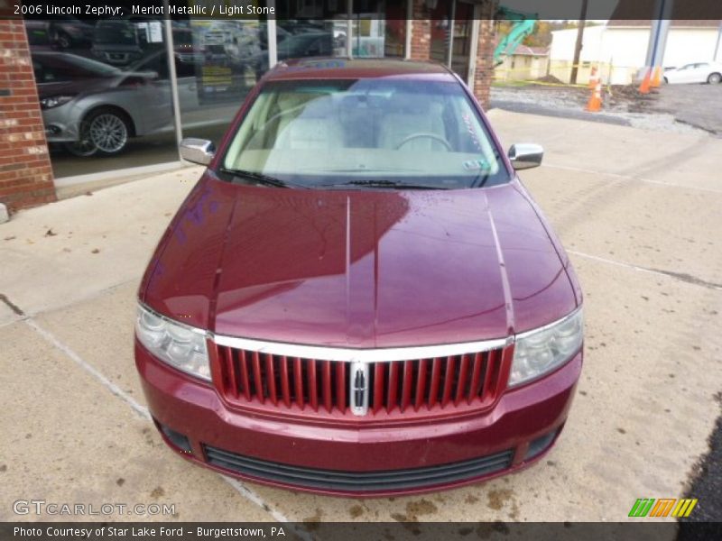 Merlot Metallic / Light Stone 2006 Lincoln Zephyr