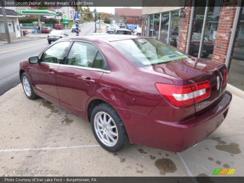 Merlot Metallic / Light Stone 2006 Lincoln Zephyr