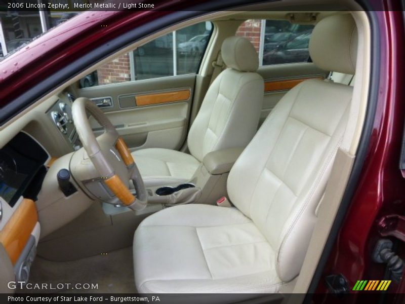 Merlot Metallic / Light Stone 2006 Lincoln Zephyr