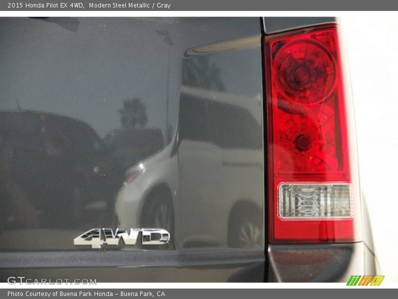 Modern Steel Metallic / Gray 2015 Honda Pilot EX 4WD