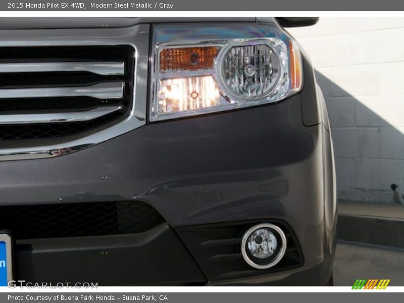 Modern Steel Metallic / Gray 2015 Honda Pilot EX 4WD