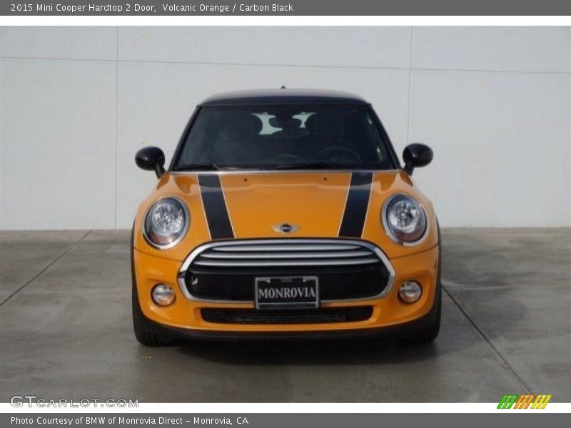 Volcanic Orange / Carbon Black 2015 Mini Cooper Hardtop 2 Door