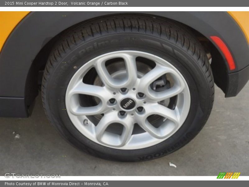 Volcanic Orange / Carbon Black 2015 Mini Cooper Hardtop 2 Door