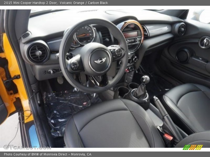 Volcanic Orange / Carbon Black 2015 Mini Cooper Hardtop 2 Door