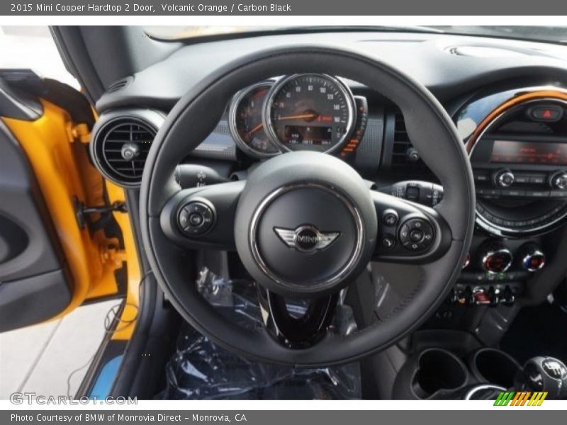 Volcanic Orange / Carbon Black 2015 Mini Cooper Hardtop 2 Door