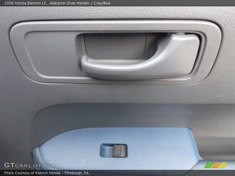 Alabaster Silver Metallic / Gray/Blue 2006 Honda Element LX