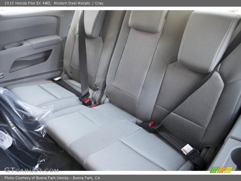 Modern Steel Metallic / Gray 2015 Honda Pilot EX 4WD