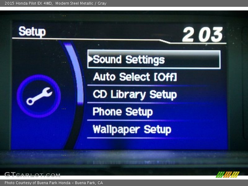 Modern Steel Metallic / Gray 2015 Honda Pilot EX 4WD