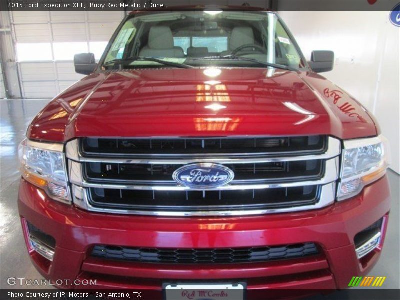 Ruby Red Metallic / Dune 2015 Ford Expedition XLT