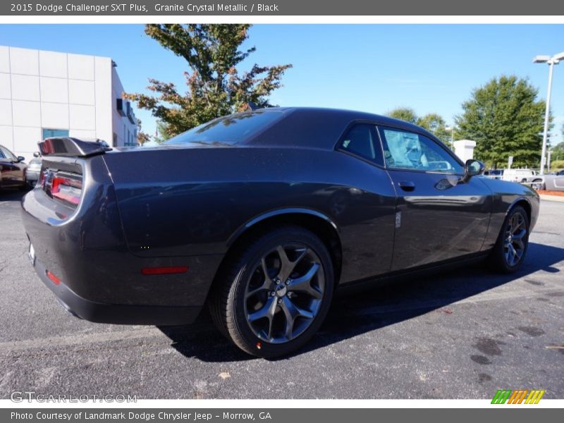 Granite Crystal Metallic / Black 2015 Dodge Challenger SXT Plus