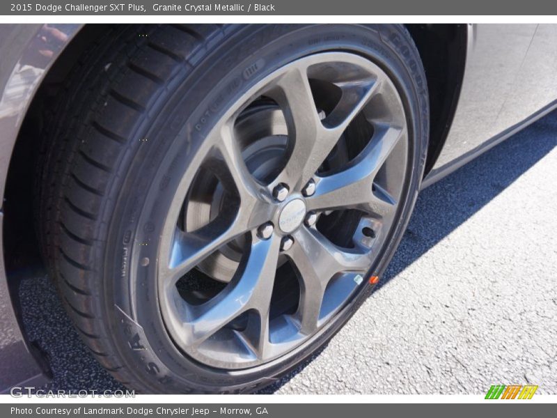 Granite Crystal Metallic / Black 2015 Dodge Challenger SXT Plus