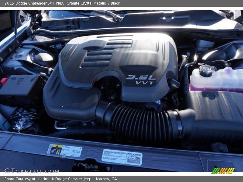 Granite Crystal Metallic / Black 2015 Dodge Challenger SXT Plus