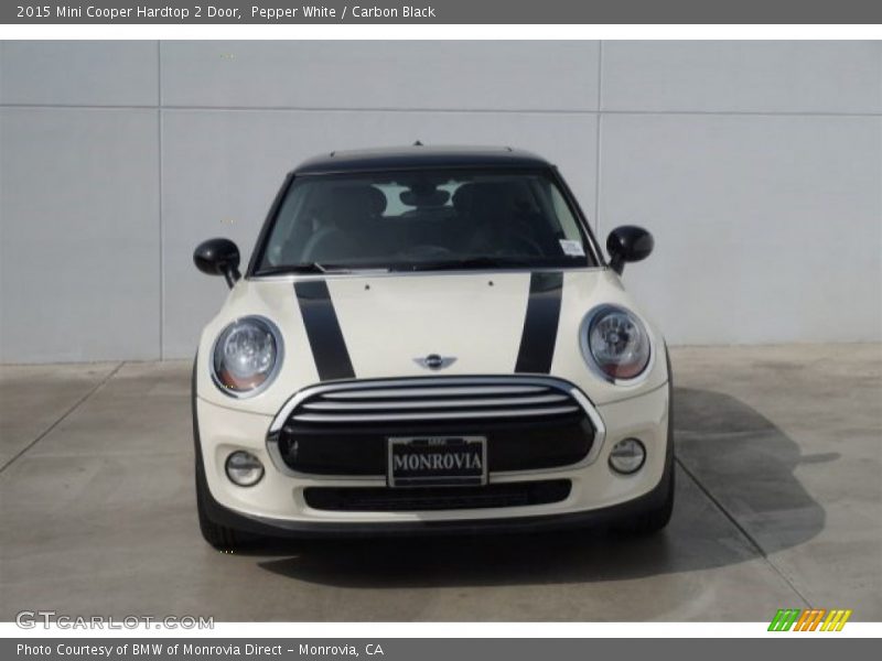 Pepper White / Carbon Black 2015 Mini Cooper Hardtop 2 Door
