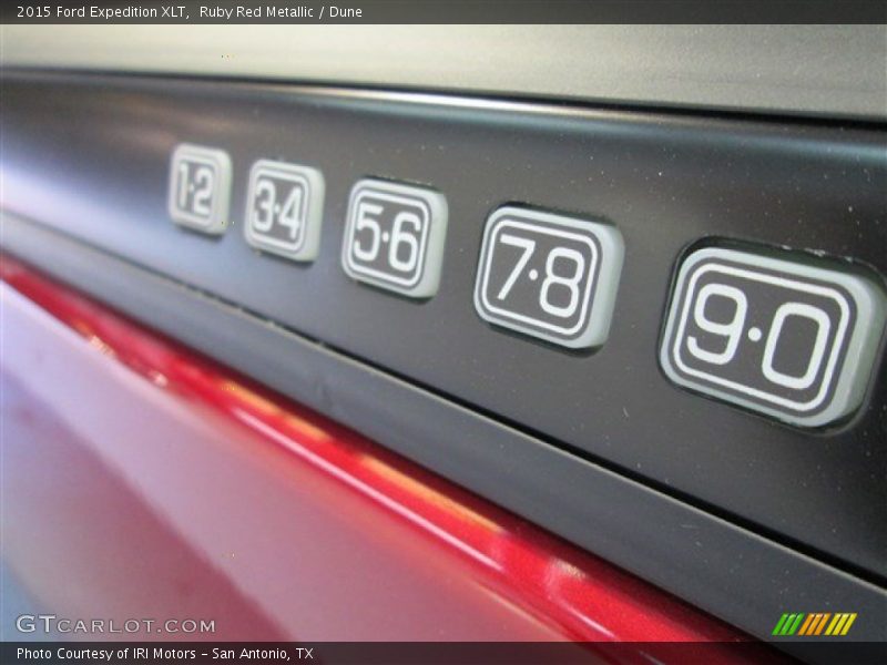 Ruby Red Metallic / Dune 2015 Ford Expedition XLT
