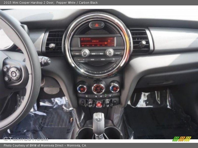Pepper White / Carbon Black 2015 Mini Cooper Hardtop 2 Door