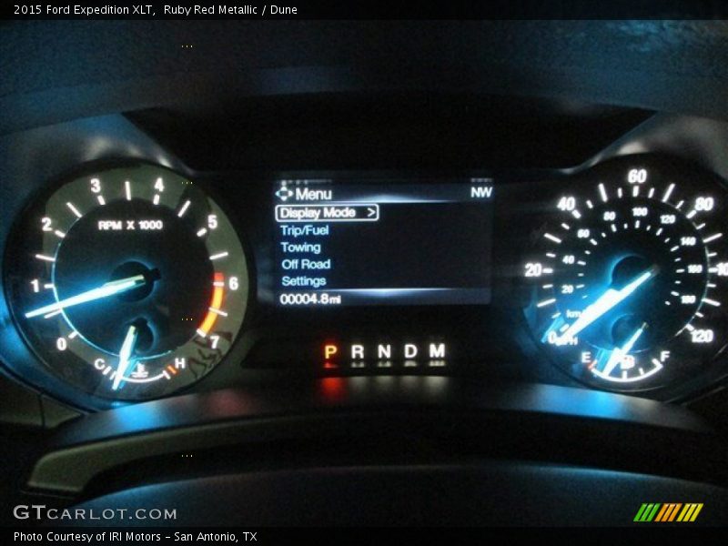 Ruby Red Metallic / Dune 2015 Ford Expedition XLT