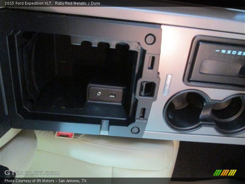 Ruby Red Metallic / Dune 2015 Ford Expedition XLT