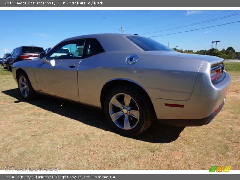 Billet Silver Metallic / Black 2015 Dodge Challenger SXT