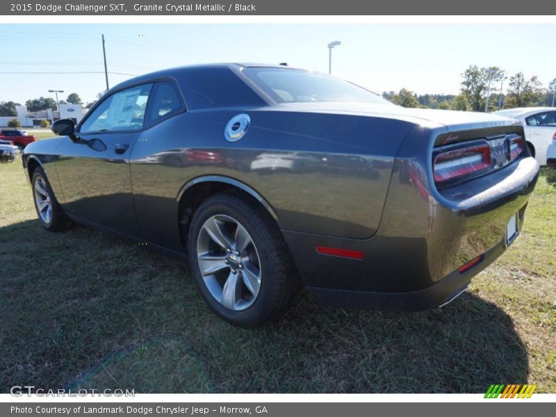 Granite Crystal Metallic / Black 2015 Dodge Challenger SXT