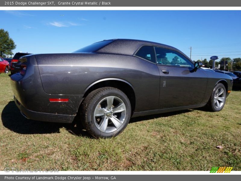 Granite Crystal Metallic / Black 2015 Dodge Challenger SXT