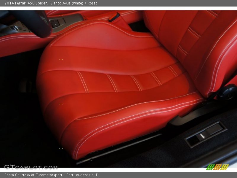 Front Seat of 2014 458 Spider