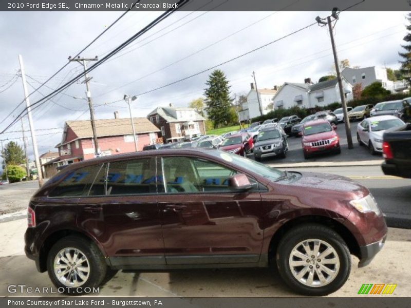 Cinnamon Metallic / Charcoal Black 2010 Ford Edge SEL