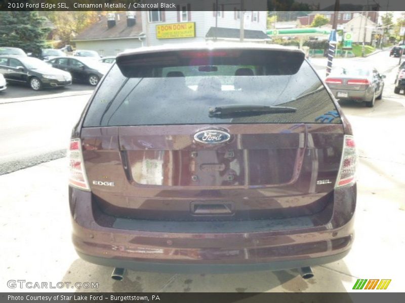 Cinnamon Metallic / Charcoal Black 2010 Ford Edge SEL
