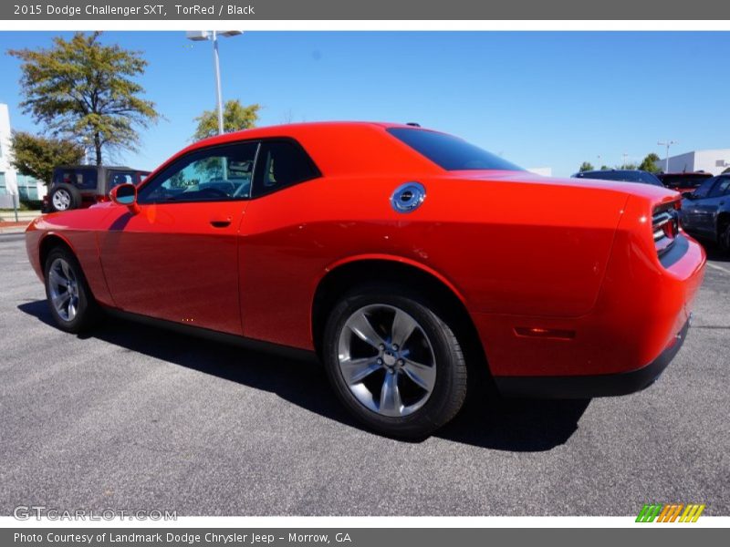 TorRed / Black 2015 Dodge Challenger SXT